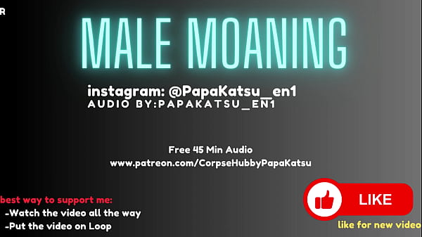 male loud moaning